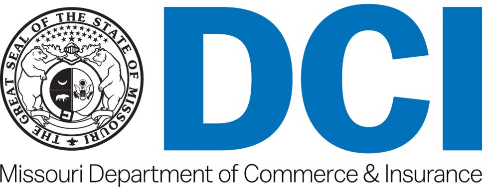 Missouri Department of Commerce and Insurance logo